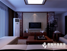 華地公館中式風(fēng)格裝修效果圖